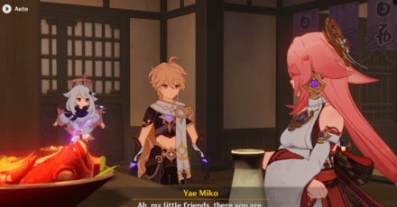 Genshin - Yae Miko Story Quest Banquet of Parting - 5 Return to Uyuu Restaurant