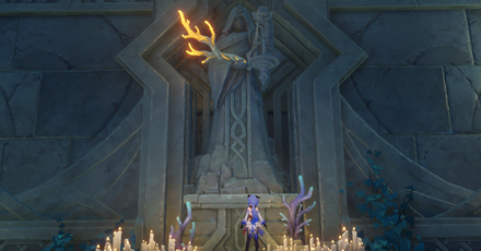 Genshin - Three Realms Gateway Statue