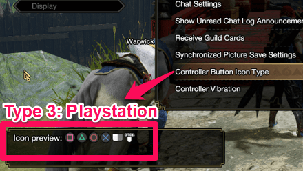 MH Rise - Controller Button Icon Type 3 (Playstation)