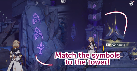 Genshin - Three Realms Gateway Offering Part 1 - 5 Match the Symbols