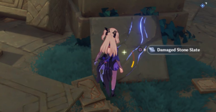 Genshin Impact - The Bunkoku Enigma - Damaged Stone Slate 2