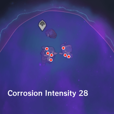 Genshin - All Aphotium Ore Locations in Corrosion Intensity 28A