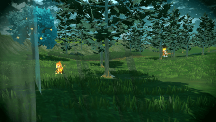 Chimchar and Alpha Infernape at Ramanas Island