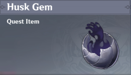 Genshin Impact - How to Get Husk Gem and Effects