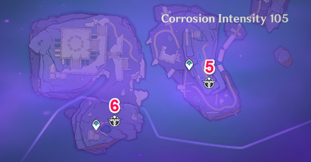 Genshin - Three Realms Gateway Sentou Trials Location - Tower of the Void 3