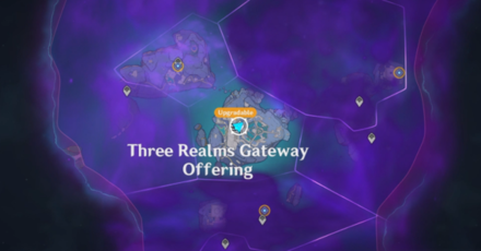 Genshin Impact - The Bunkoku Enigma - Damaged Stone Slate Map