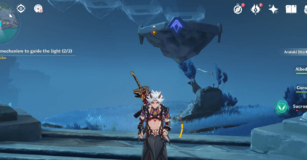 Genshin - Three Realms Aftermath - The Narrows 1 - Ride the Moving Elevator