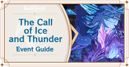 Genshin Impact - The Call of Ice and Thunder Event Guide