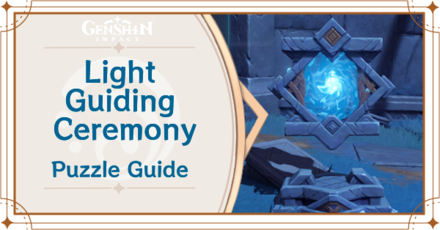 Genshin Impact - Light Guiding Ceremony Puzzle Guide