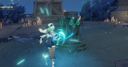 Genshin - Three Realms Aftermath - Evernight Temple - 1 Use an Anemo Character