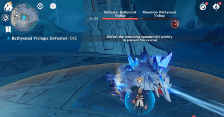 Genshin Impact - The Call of Ice and Thunder - Bathysmal Vishap Herd Revival