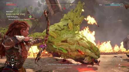 Horizon Forbidden West - Reach for the Stars - Kill the Machine (Slitherfang)