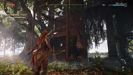 Horizon Forbidden West - Reach for the Stars - Climbing Up