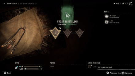 Abandon Job in Workbench