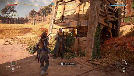Horizon Forbidden West - Talk to Erend