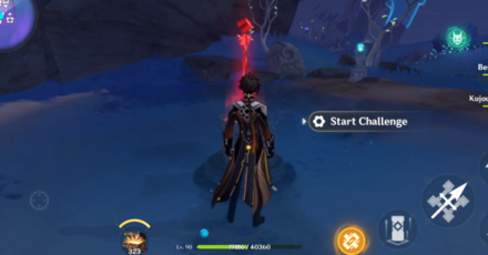 Genshin - Light Realm Core The Narrows - Disperse Darkness and Start Challenge