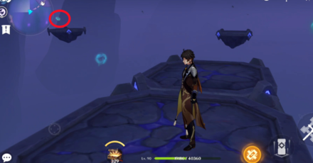 Genshin - Light Realm Core The Narrows - Use the Moving Platforms