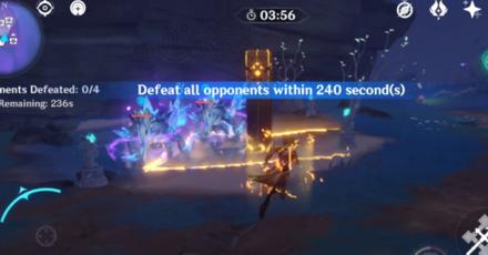 Genshin - Light Realm Core The Narrows - Defeat Vishaps and Kairagi