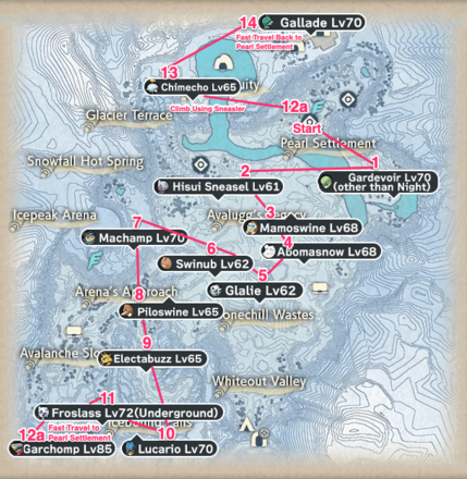 PLA Alpha Shiny Route - Alabaster Icelands