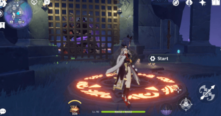 Genshin - Light Realm Core Evernight Ruins - Unlock the Room