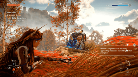 Horizon Forbidden West - Gather 3 Charger Horns