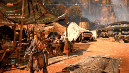 Horizon Forbidden West - Deliver the Parts to Delah