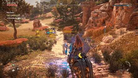 Horizon Forbidden West - The Embassy - Go to the Barren