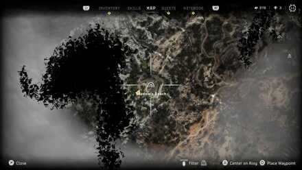 Shadow of the West Map Location