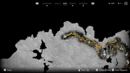 HFW Eventide Ropecaster Map Location