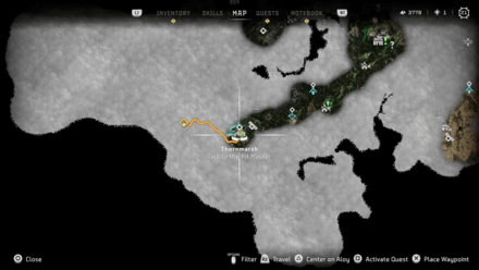 HFW Siege Blastsling Map Location