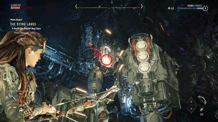 Horizon Forbidden West - The Dying Lands - Find a way up