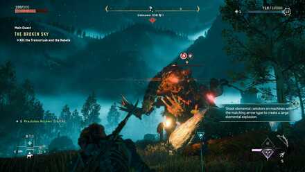 Horizon Forbidden West - Freeze Tremortusk