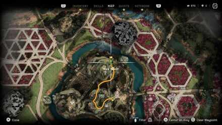 The Roots that Bind Map Location