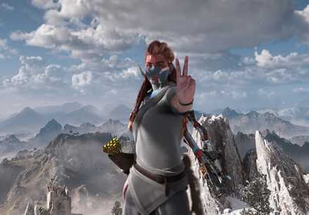 Horizon Forbidden West Tenakth Reaver Face Paint