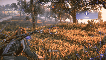 Horizon Forbidden West - Use Focus to Find Birds