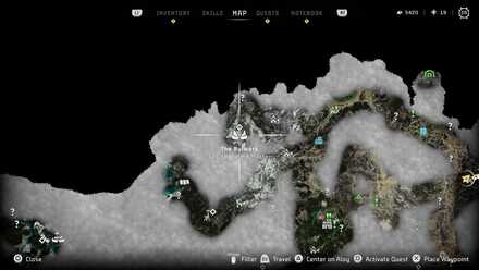 Horizon Forbidden Bulwark Map Location