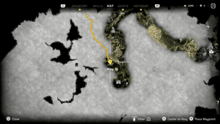 Horizon Forbidden West - Supply Drop Map