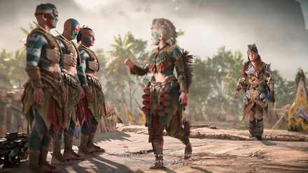 Horizon Forbidden West - The Kurlut - Talk to Dekka