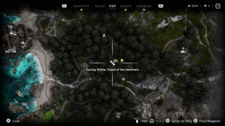 Module 398 Collectibles Horizon Forbidden West Map