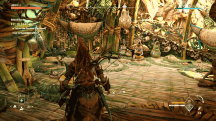 Horizon Forbidden West - Talk to the Survivor