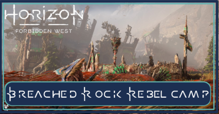Breached Rock Rebel Camp Banner