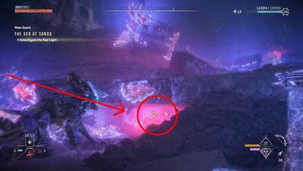 Horizon Forbidden West - The Sea of Sands - Red Light