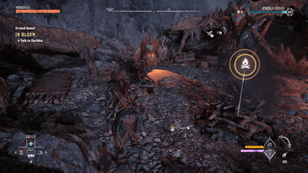 Horizon Forbidden West - In Bloom Location