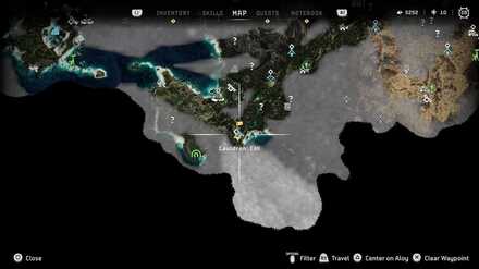 Cauldron CHI Map Location