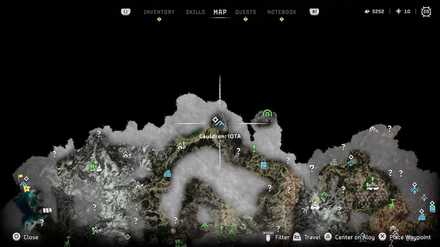 Cauldron IOTA Map Location