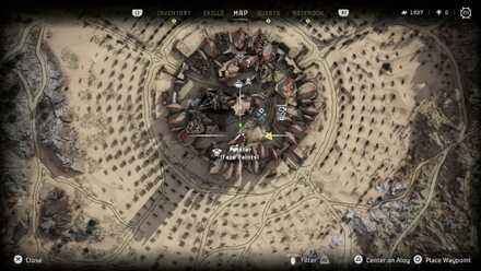 The Deluge Map Location