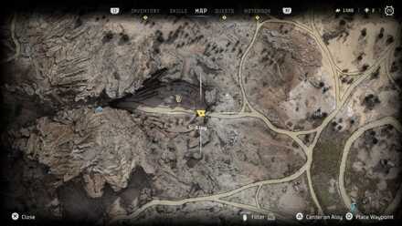 The Gate of the Vanquished Map Location