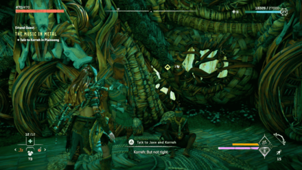 Horizon Forbidden West - Talk to Jaxx and Korreh