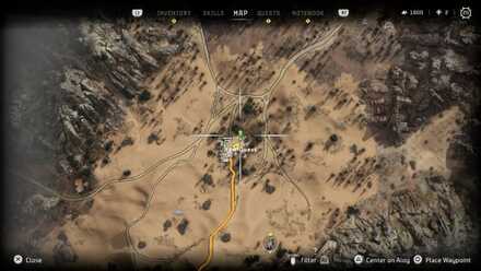 Signal Spike Map Location