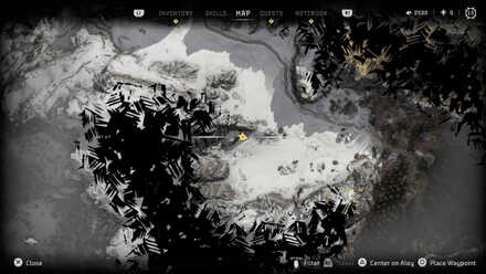 Module 678 Collectibles Horizon Forbidden West Map